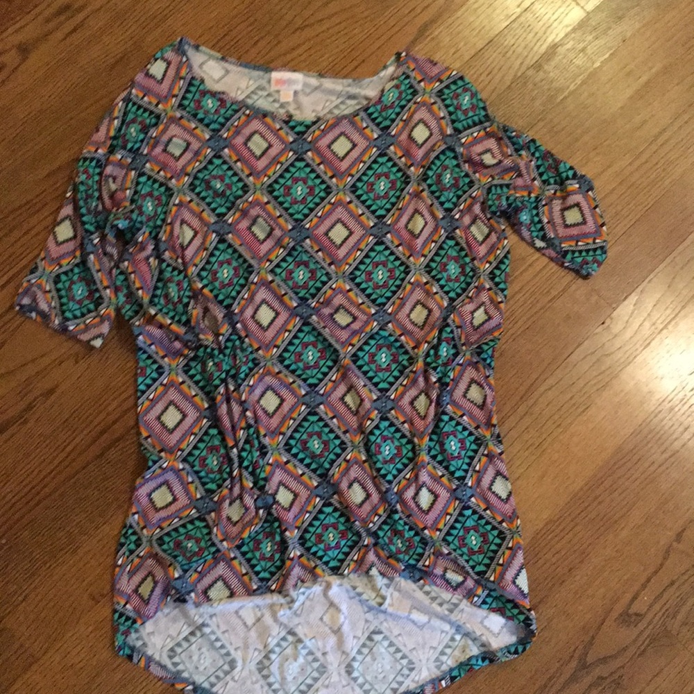 Lularoe printed tunic